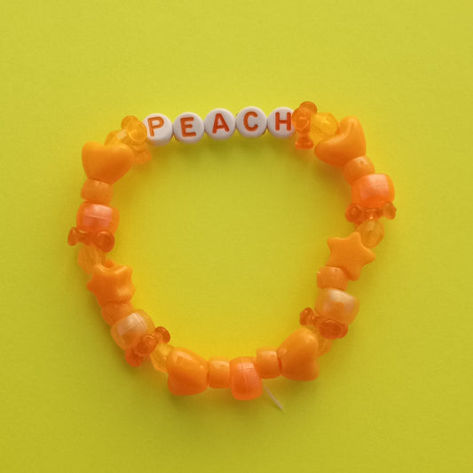 Peach bracelet