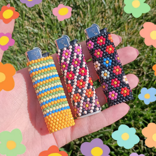 Bedazzled lighters