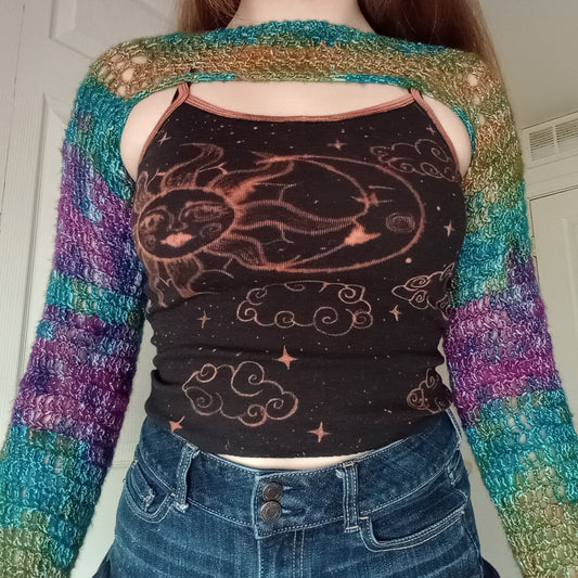 Celestial crop top