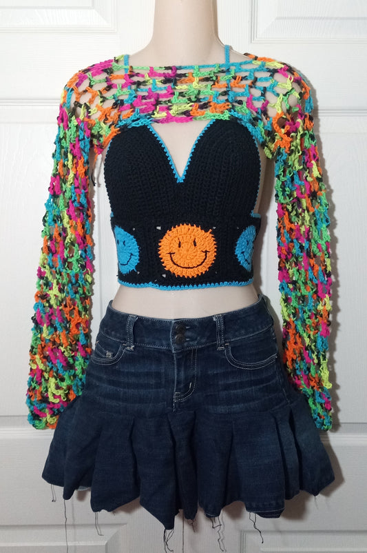 Neon nights shrug