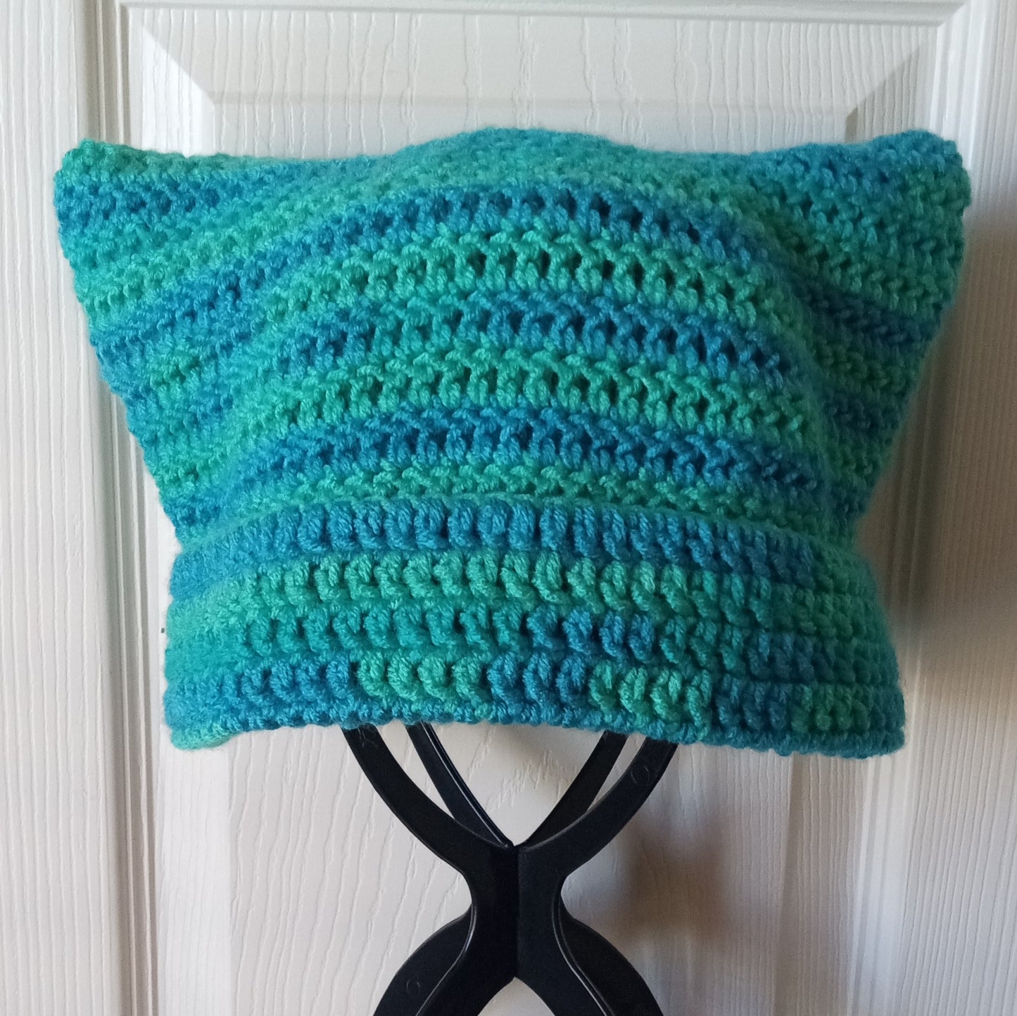 Aqua cat beanie