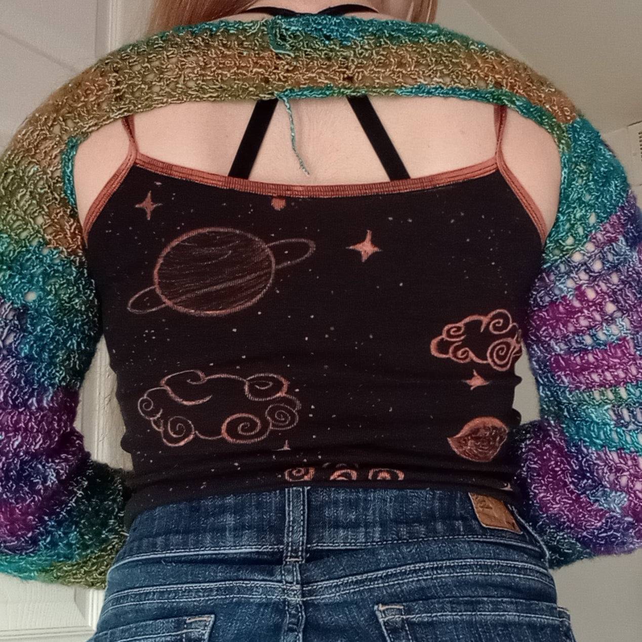 Celestial crop top